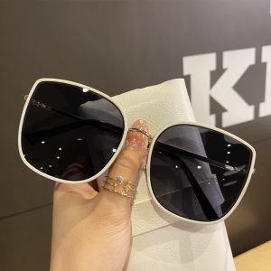 Women Fashion Simple Round Sunglasses