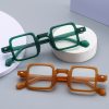 Fashion Square Frame Blue Light Blocking Glasses