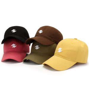 Women Simple Fashion Solid Color Dome Personality Baseball Cap