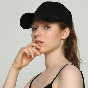 Women Simple Fashion Solid Color Baseball Cap