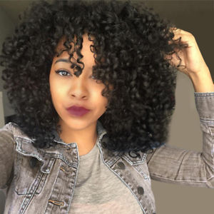 Women'S African Afro Small Curly Wig Headgear
