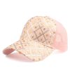 Women'S Fashion Mesh Sequins Sunshade Sunscreen Cap