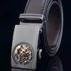 Men Fashion Dragon Pattern Automatic Buckle Belt