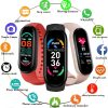 High-Configured Model M6 Smart Bracelet Color Screen Magnetic Charging Gift Smart Watch