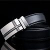 Men Fashion Simple Automatic Buckle Belt