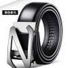 Men Fashion Z Letter Automatic Buckle Casual Business Belt