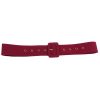 Women Fashion Simple Velvet Pin Buckle Belt