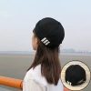 Women Simple Creative Black Retro Beret