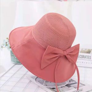 Women Fashion Simple Solid Color Sunscreen Sun Hat