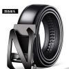 Men Fashion Z Letter Automatic Buckle Casual Business Belt