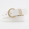 Women'S Casual Fashion Simple Solid Color Pin Buckle Belt