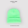 Unisex Fashion Solid Color Knitted Hat