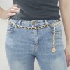 Women Retro Fashion Multi-Layersimple Chain Belt