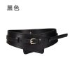 Women Simple Fashion Solid Color Leather Belt