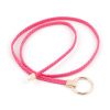 Women'S Simple Round Buckle Braided Thin Belt