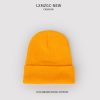 Unisex Fashion Solid Color Knitted Hat