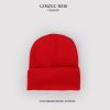 Unisex Fashion Solid Color Knitted Hat