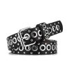 Women Rivets Fashion Hollow Punk Pin Buckle Belt