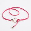 Women Fashion Simple Solid Color Thin Belt