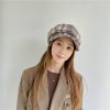 Winter Women Fashion Casual Lattice Beret Hat