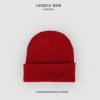 Unisex Fashion Solid Color Knitted Hat