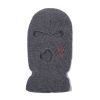 Unisex Fashion Three Hole Scratch Knit Pullover Hat