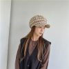 Winter Women Fashion Casual Lattice Beret Hat