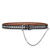 Women Rivets Fashion Hollow Punk Pin Buckle Belt