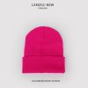 Unisex Fashion Solid Color Knitted Hat