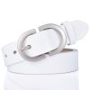 Women Fashion Simple Solid Color Belt