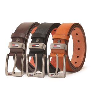 Men Simple Pin Buckle Casual Personality Belt