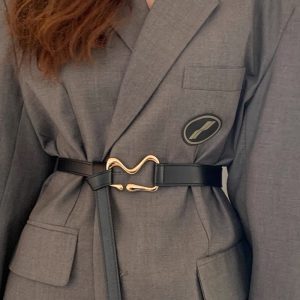 Women Fashion Personality Knotted Belt