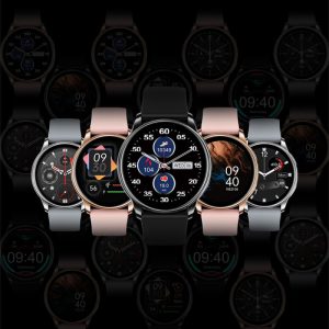 Fashion Simple Round Touch Screen Multifunctional Smart Watch