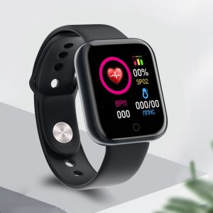 Unisex Fashion Heart Rate Blood Pressure Sleeping Waterproof Smart Watch