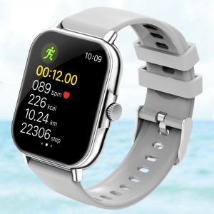 Fashion Trend Bluetooth Call Voice Assistant Blood Pressure Heart Rate Smart Watch