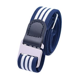 Fashion Unisex Adjustable Elastic Belt Alloy Buckle