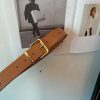 Women'S Vintage Fashion Square Metal Pin Buckle Leather Belt