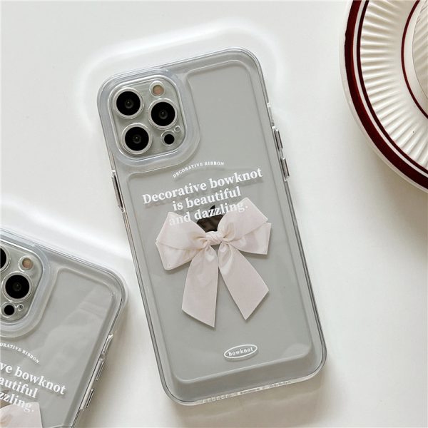 Fashion Simple All-Inclusive Bowknot Phone Case