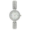 Women'S Simple Fashion Round Diamond Set Dial Bracelet Watch