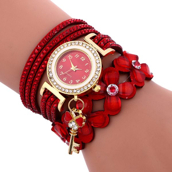Women Fashion Creative Multicolor Bracelet Watch