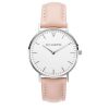 Women'S Fashion Stainless Steel Band Rose Gold Watch