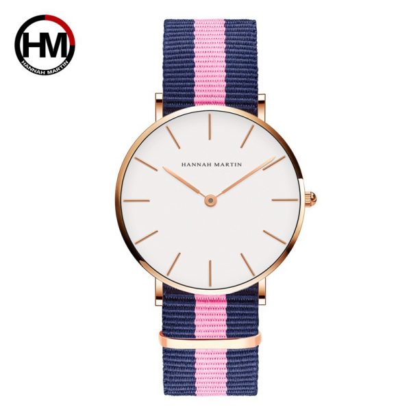 Men'S Fashion Business Casual Waterproof Simple Thin Leather Band Quartz Watch