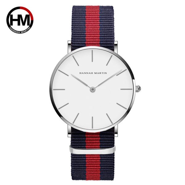 Men'S Fashion Business Casual Waterproof Simple Thin Leather Band Quartz Watch