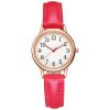 Women Solid Color Simple Fashion Watch