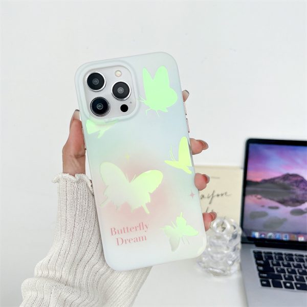 Fashion Casual Personality Laser Cartoon Animal Pattern All Inclusive Apple Case