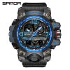 Men'S Fashion Personality Waterproof Multifunctional Electronic Watch