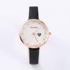 Women'S Fashion Casual Simple Heart Round Dial Quartz Watch