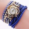 Women Fashion Creative Rhinestone Heart Bracelet Watch