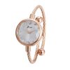 Women'S Fashion Casual Retro Small Round Dial Rhinestone Bracelet Quartz Watch