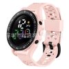 Men'S And Women'S Fashion Casual Sports Multicolor Round LED Electronic Watch